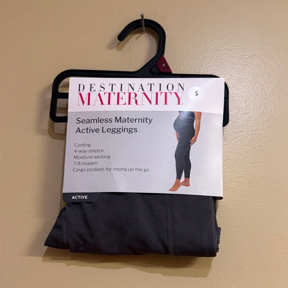 Destination Maternity Seamless Active Leggings Size Small NWT. - Picture 8 of 17